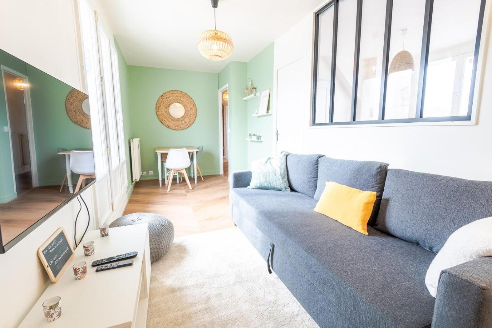 Le Cozy-Tours - Charmant Appart En Centre-Ville Luaran gambar